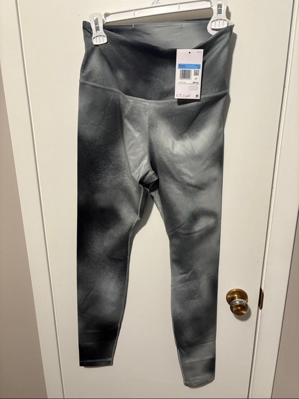 NWT Nike Gray Tie-Dye Leggings